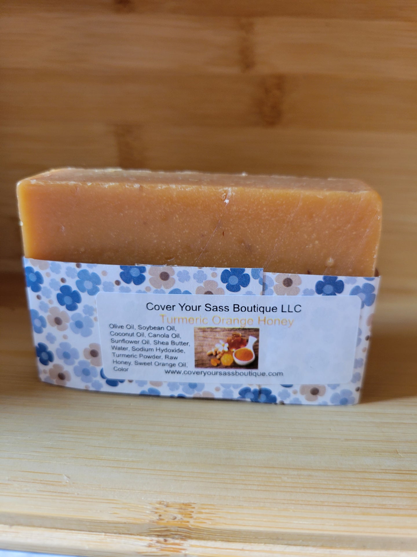 Turmeric Orange Honey Soap