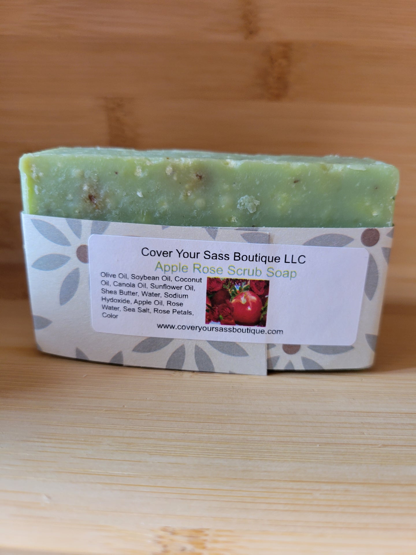 Apple Rose Scrub Soap