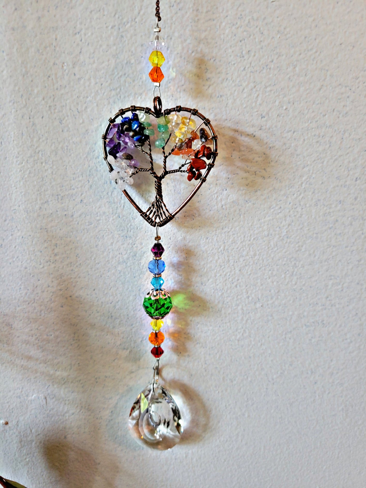 Chakra Tree Of Life Suncatcher