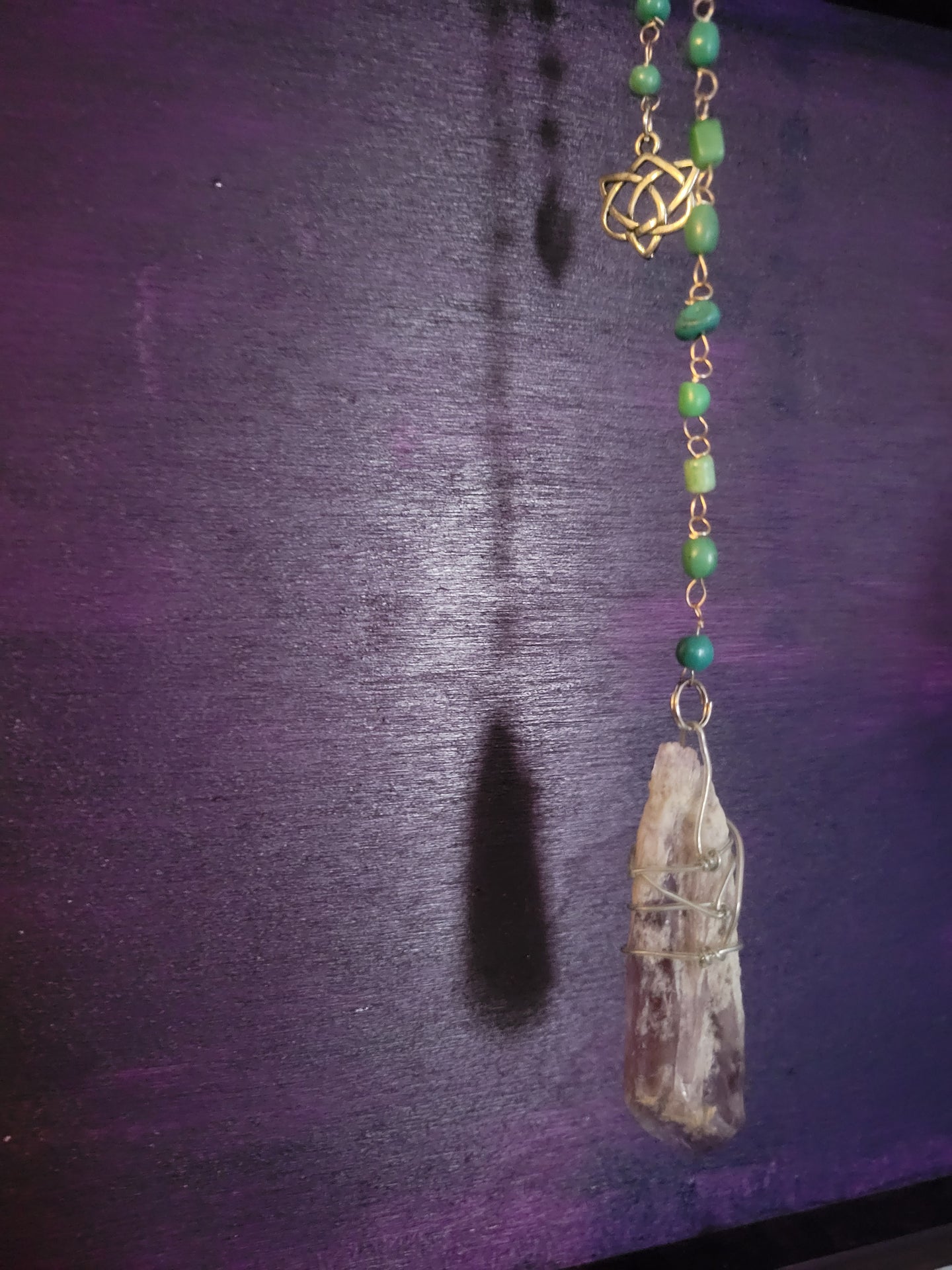 Purple Amethyst Pendulum