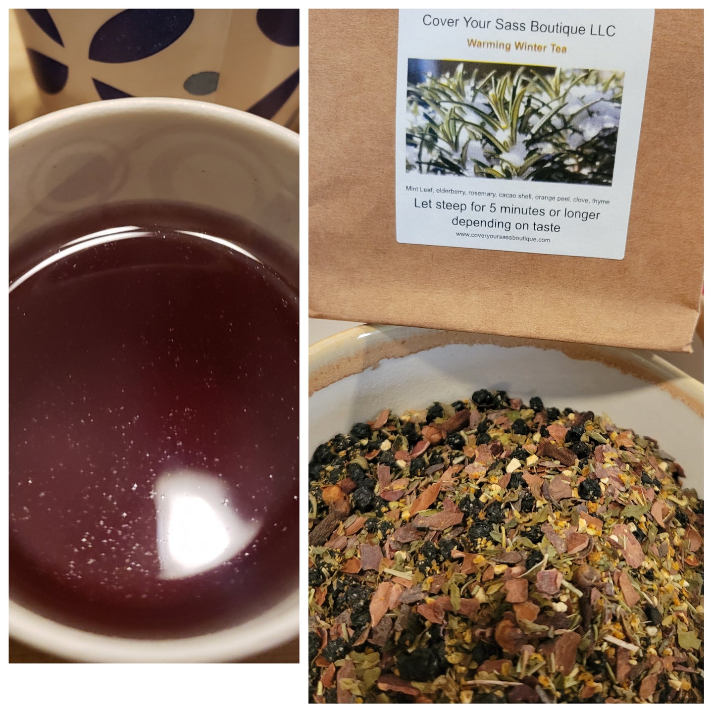 Warming Winter Herbal Tea